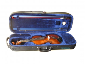 Кейс для скрипки прямоугольный с гигрометром 4/4 VC-140