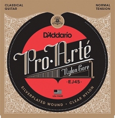 Струны D`Addario EJ45 ProArte (USA) для классической гитары