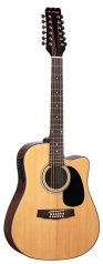 Гитара 12-ти струнная акустическая Martinez FAW-802-12/CEQ N.