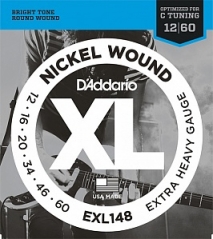 Струны для электрогитары D`Addario EXL148 XL (USA) 12-60