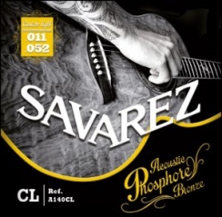 Струны SAVAREZ A140CL (Франция) для акустической гитары