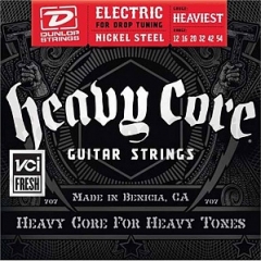 Струны для электрогитары Dunlop DHCN1254 Heaviest Core  (USA)