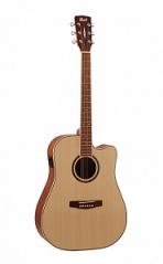 Гитара электро-акустическая Cort AD890CF-NT с вырезом (натуральный)
