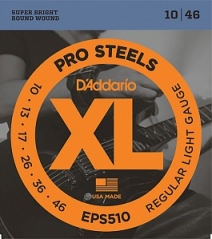 Струны для электрогитары D`Addario EPS 510 XL ProSteels (USA) 10-46