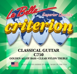 Струны для классической гитары La Bella C750 (USA)