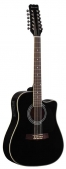 Гитара 12-ти струнная акустическая Martinez FAW-802-12/CEQ BK.