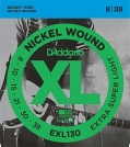 Струны для электрогитары D`Addario EXL130 (USA) 8-38